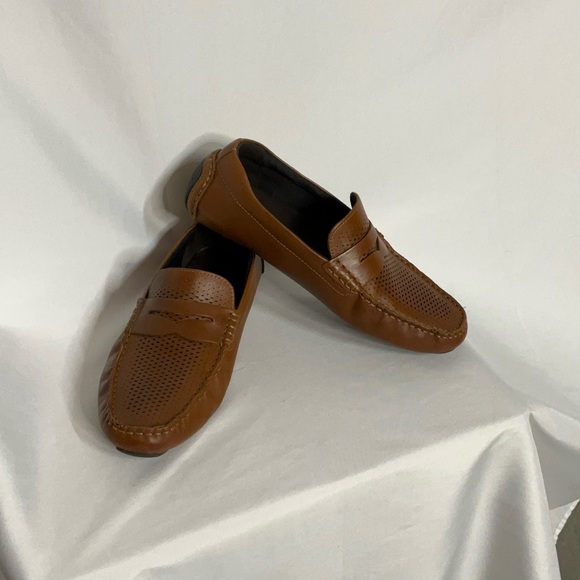 Cole Haan Grand Series Slip on Leather Loafers Mens Size 7 M - Picture 1 of 7
